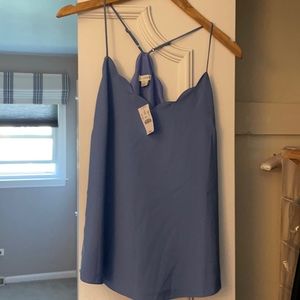 J crew scalloped top